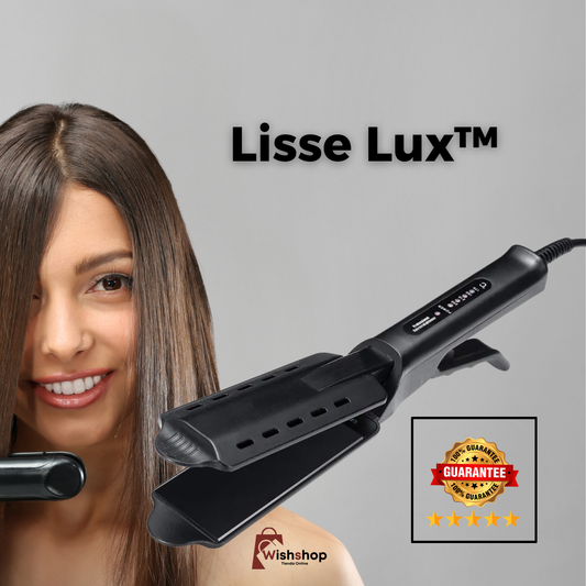 Lisse Lux™️- Plancha alisadora de cerámica para todo tipo de cabello.